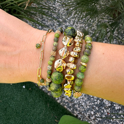 Green paradise set | American turquoise