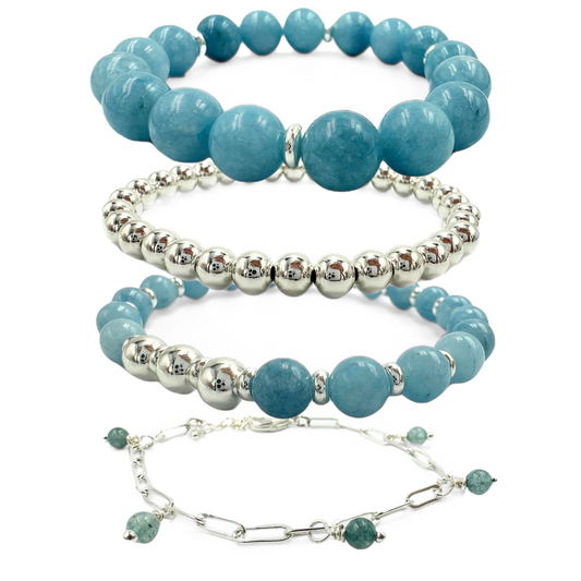 Capri bracelet stack