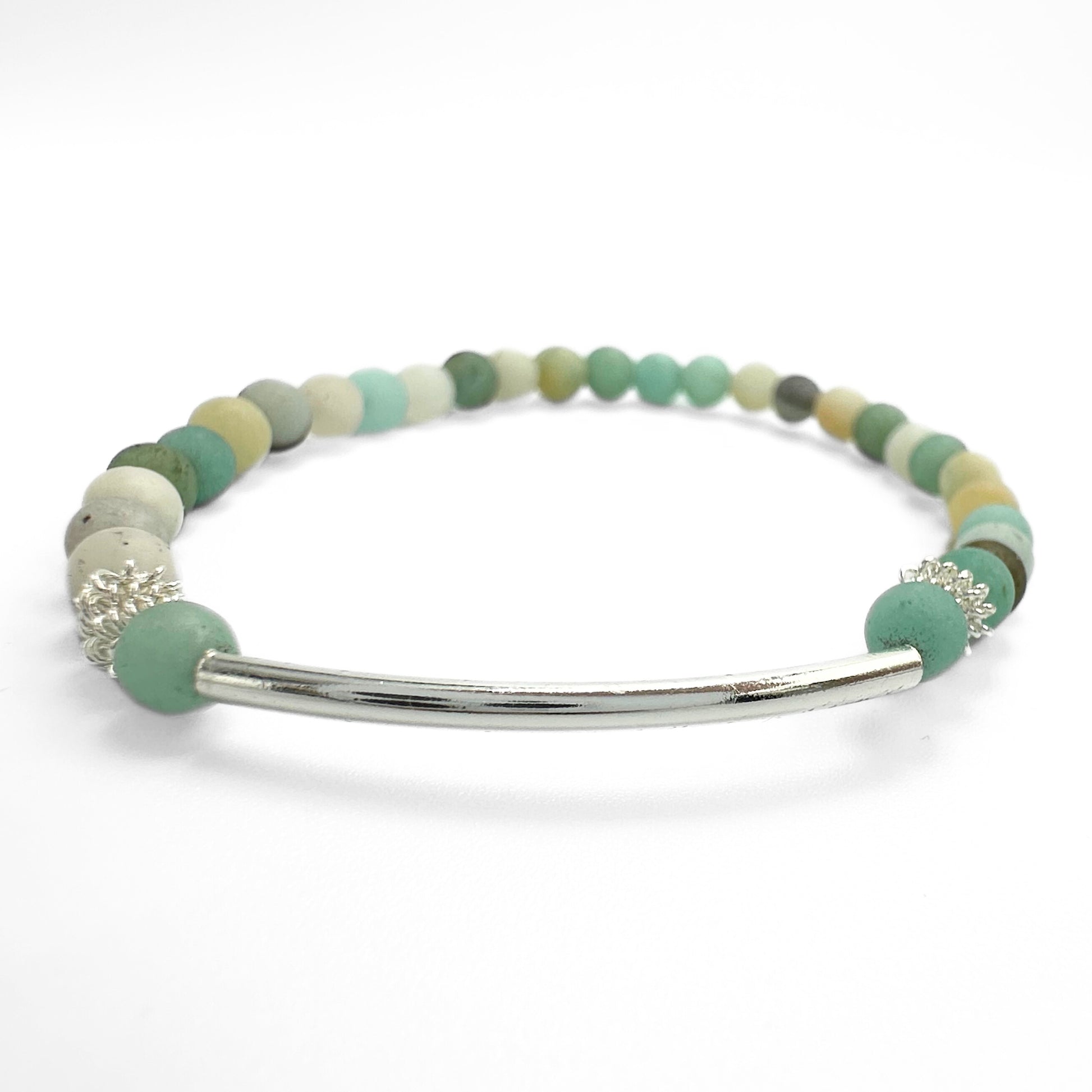 Amazonite elegant bracelet 4mm