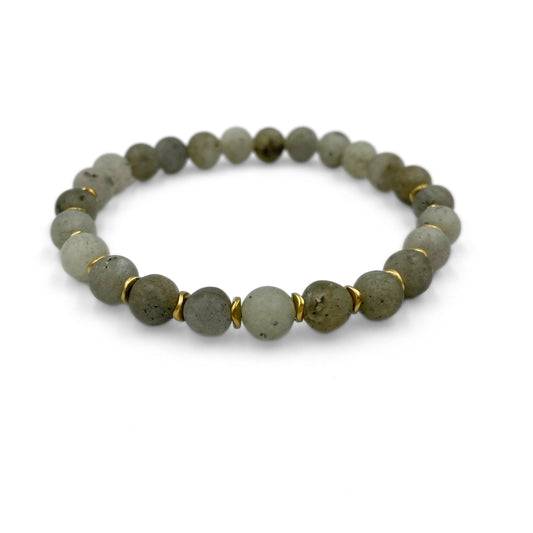 Mate labradorite bracelet